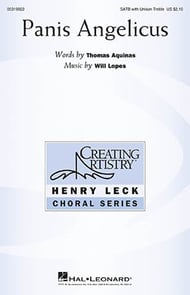 Panis Angelicus SATB choral sheet music cover Thumbnail